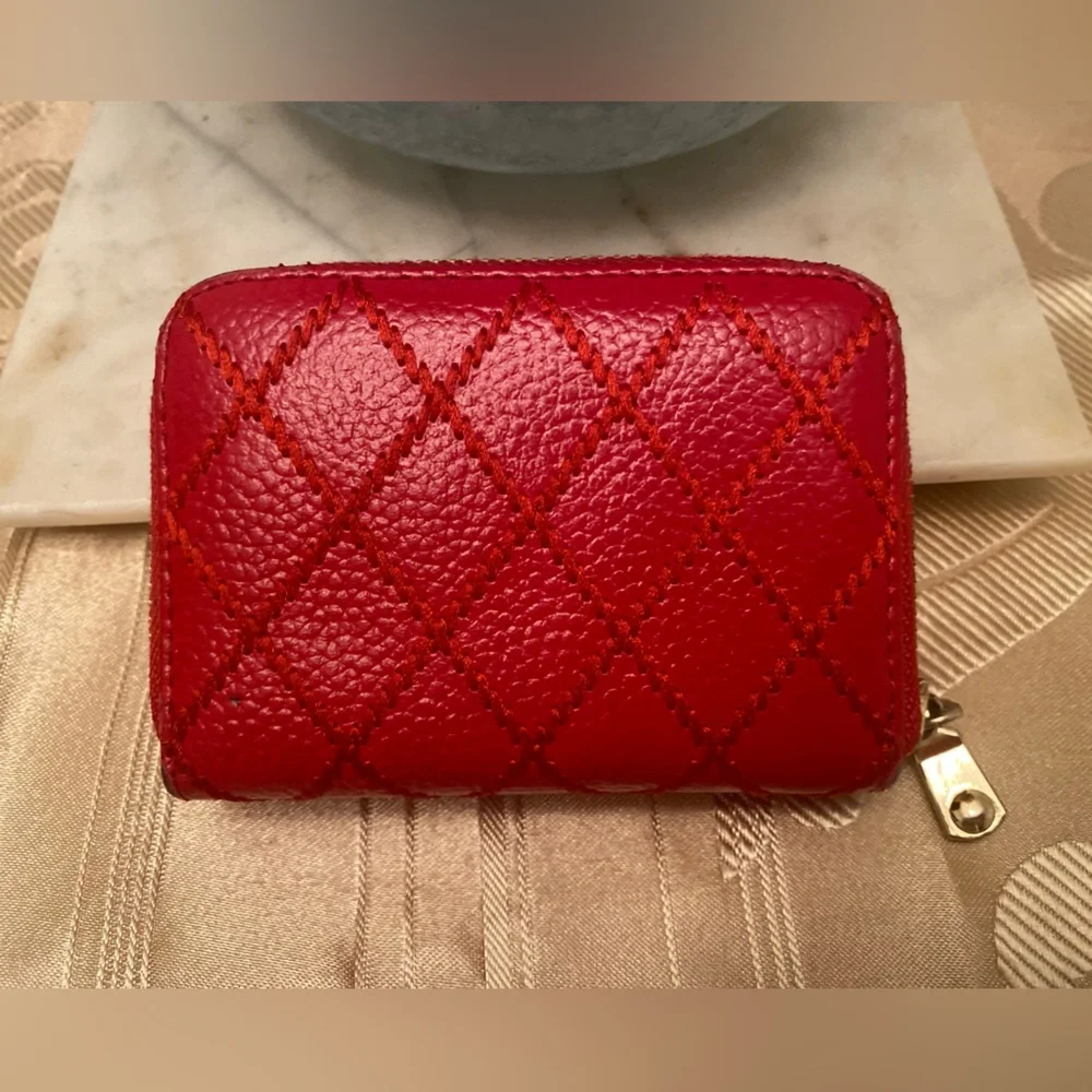 Anne Klein red wallet